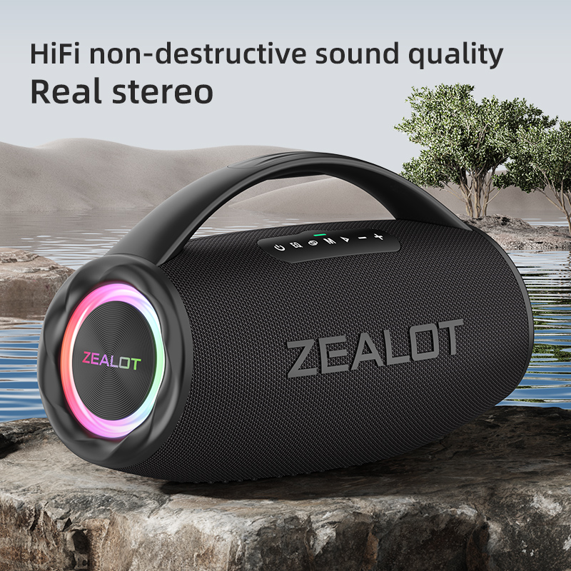 Foto 5 pulgar | Altavoz Bluetooth Zealot S97 De 80 W A Prueba De Agua Con 20000 Mah - Venta Internacional.