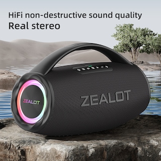 Foto 4 | Altavoz Bluetooth Zealot S97 De 80 W A Prueba De Agua Con 20000 Mah - Venta Internacional.