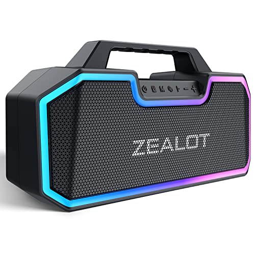 Altavoz Bluetooth Zealot S57, 80 W, Graves, Batería De 14400 - Venta Internacional.