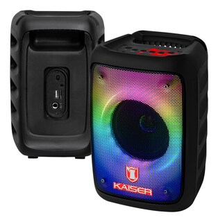 Foto 3 | Bocina Bluetooth Kaiser USB SD Radio FM