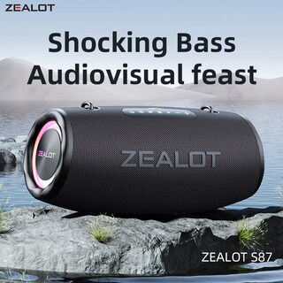 Foto 3 | Altavoz Bluetooth Zealot S87 80 W Resistente Al Agua Con 20000 Mah - Venta Internacional.