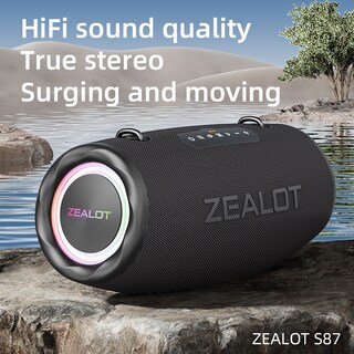 Foto 6 | Altavoz Bluetooth Zealot S87 80 W Resistente Al Agua Con 20000 Mah - Venta Internacional.