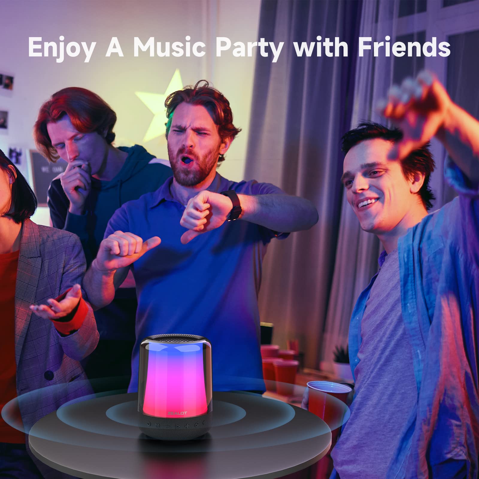 Foto 7 pulgar | Altavoz Bluetooth Zealot S66 - Venta Internacional