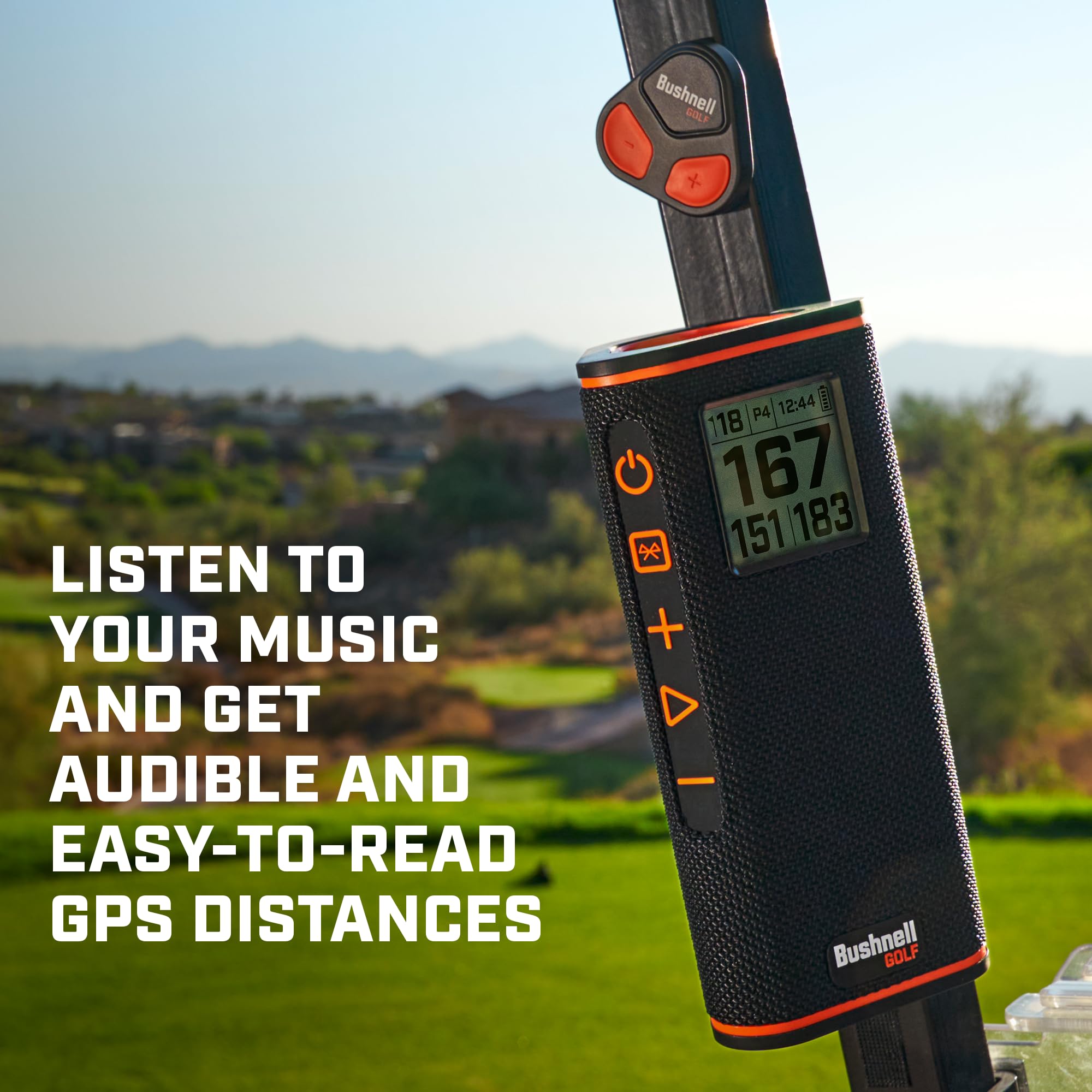 Foto 6 pulgar | Altavoz De Golf Bushnell Wingman View Con Distancias Gps - Venta Internacional.