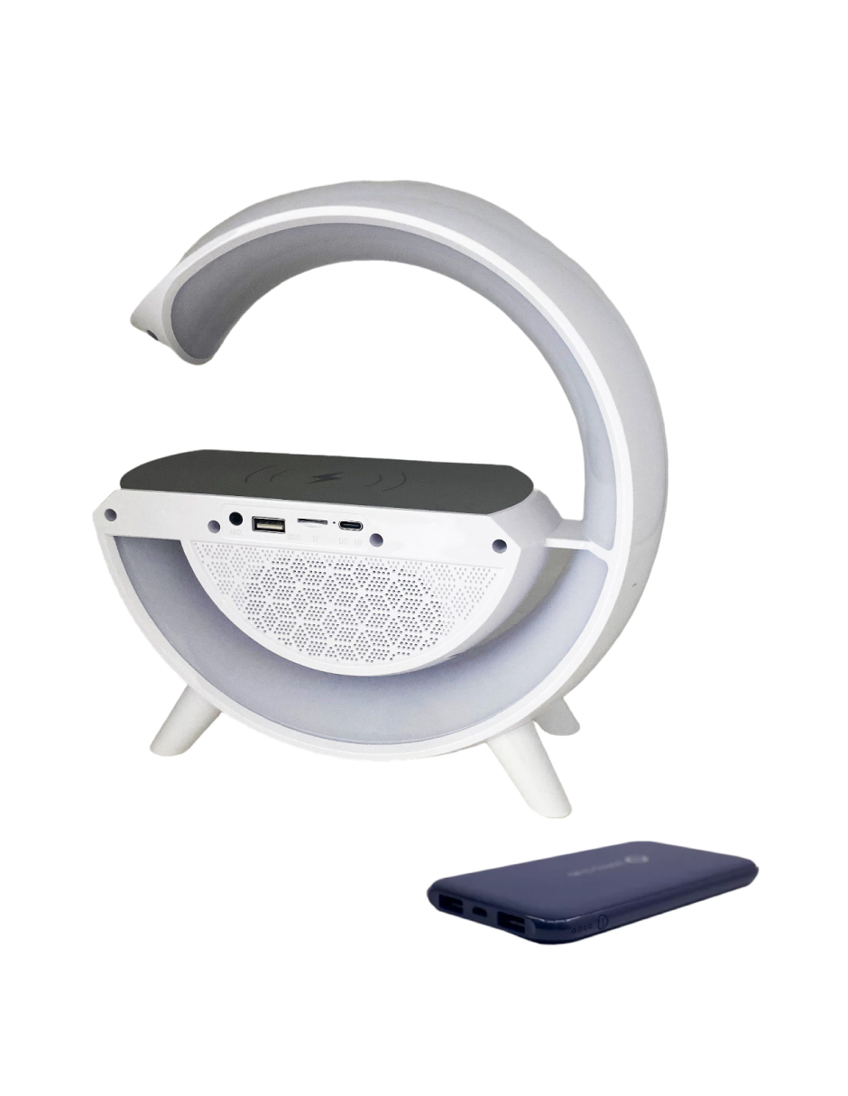 Foto 4 pulgar | Set Bocina Inalámbrica G Speaker + Powerbank