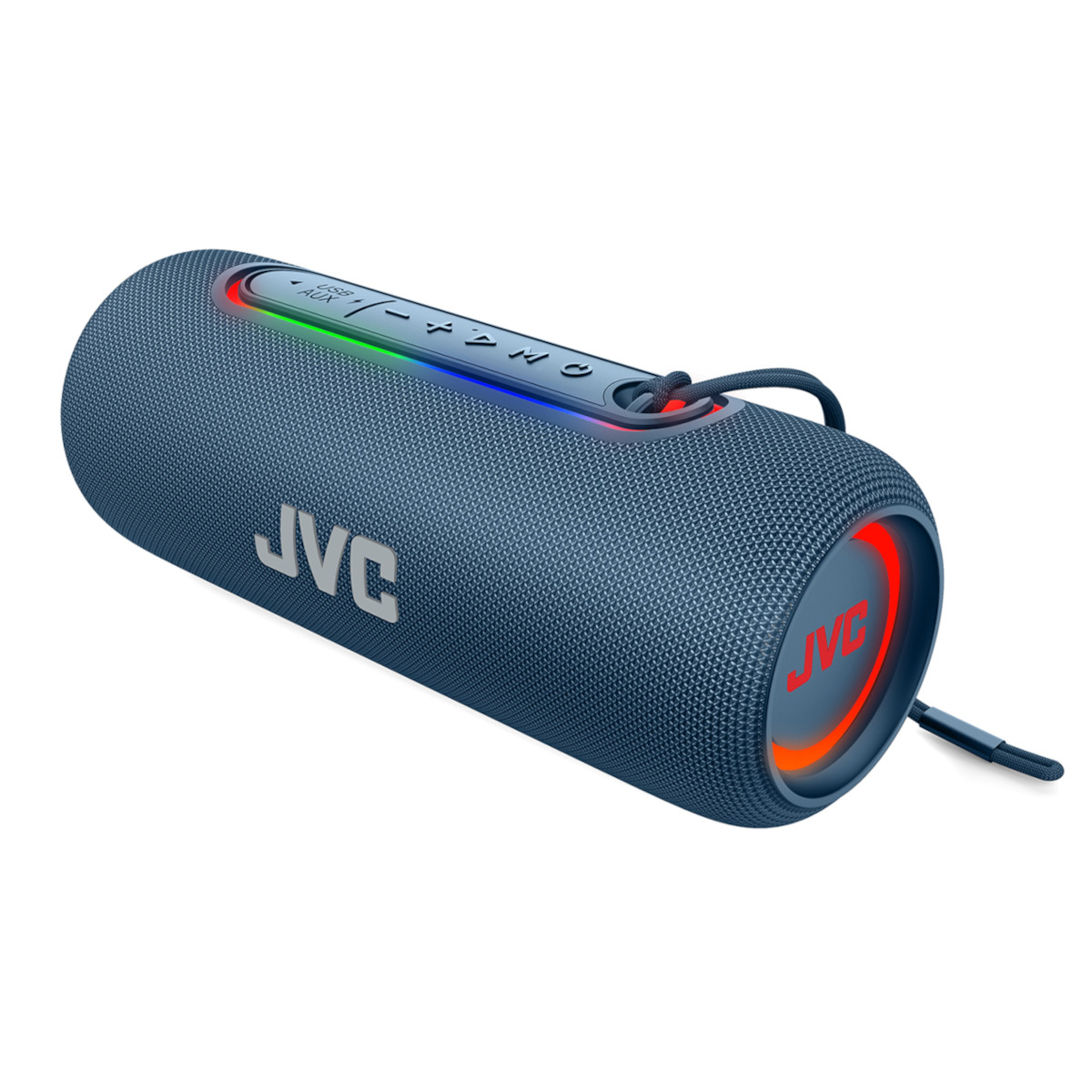 Foto 4 pulgar | Bocina Jvc Bluetooth Luz Rgb 20w Usb Auxiliar 5 Horas Sp-pa5bta Color Azul