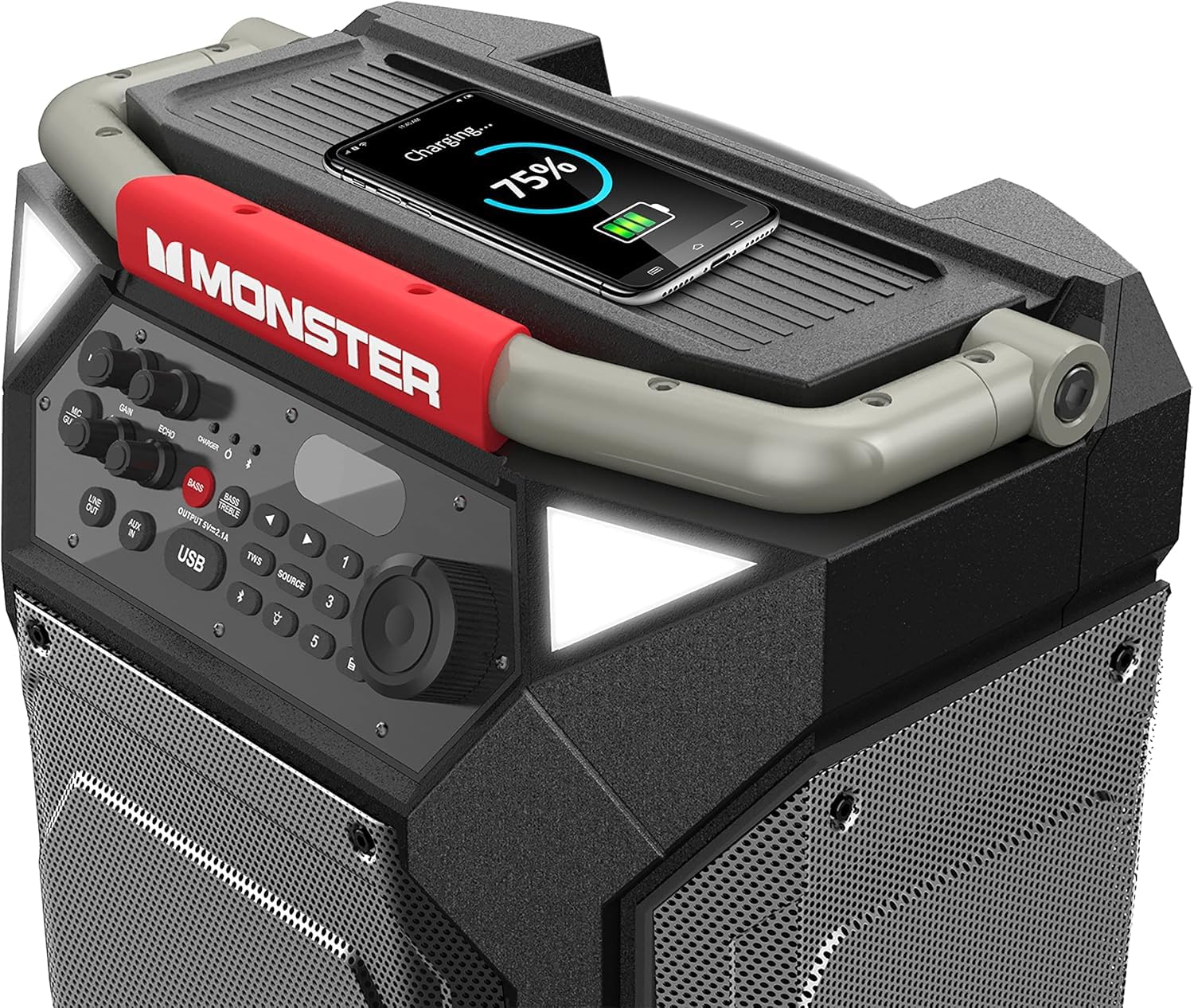 Foto 5 pulgar | Altavoz Bluetooth Portátil Monster Rockin' Roller 270 - Venta Internacional.