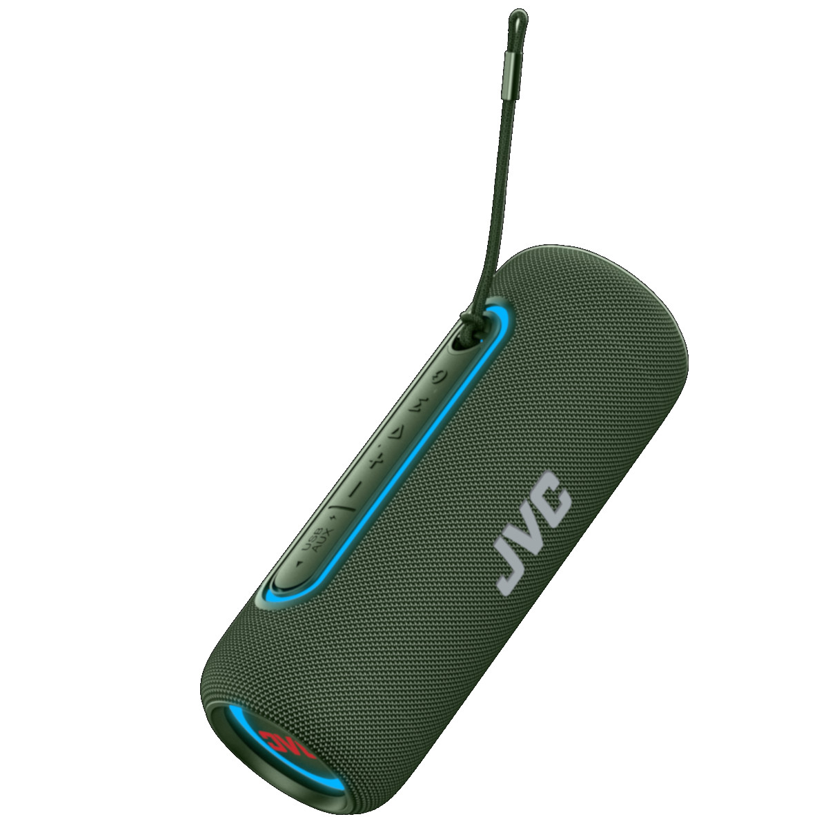Foto 3 pulgar | Bocina Jvc Bluetooth Luz Rgb 20w Usb Auxiliar 5 Horas Sp-pa5bta Color Verde