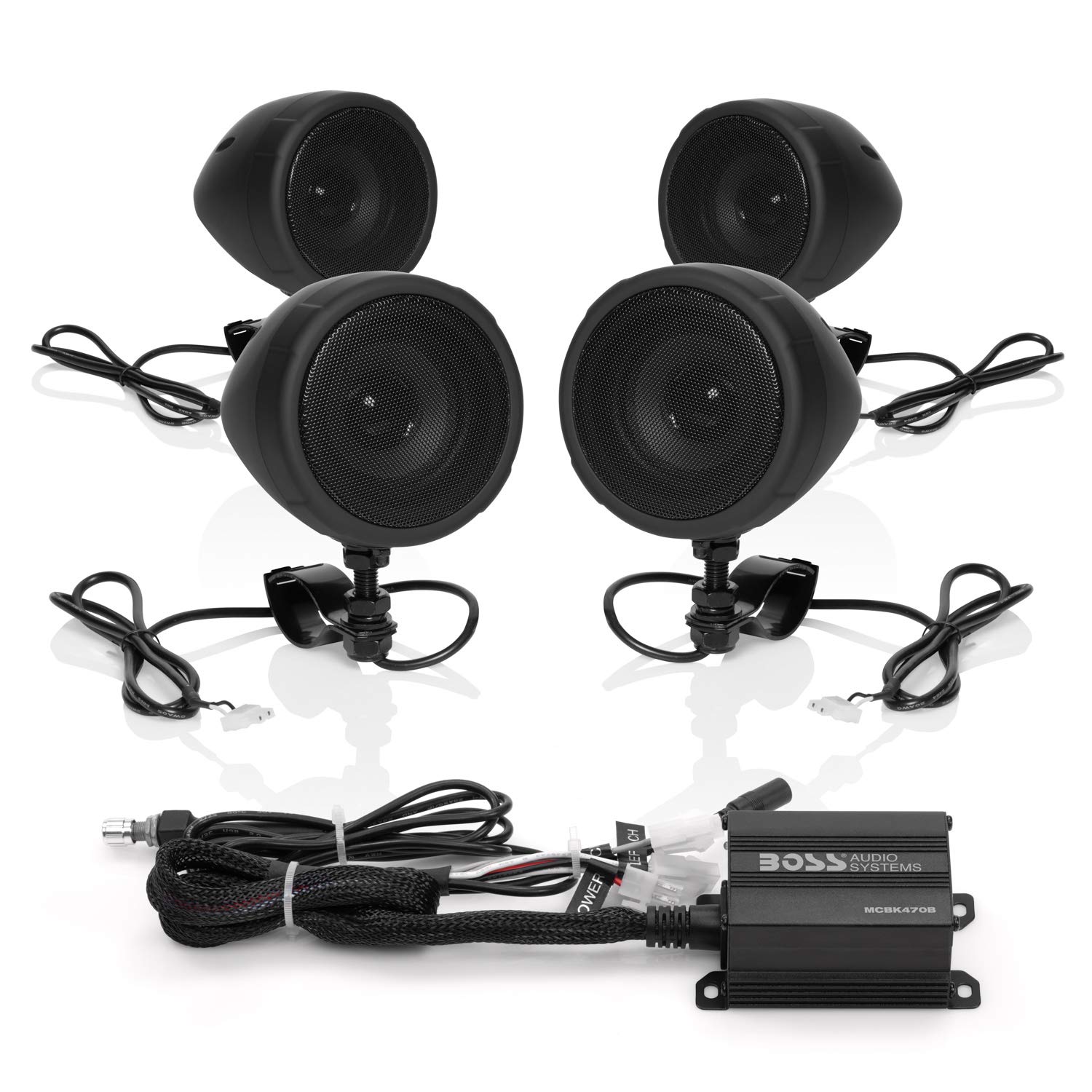 Sistema De Altavoces Bluetooth Para Motocicleta Boss Audio Mcbk470b - Venta Internacional.