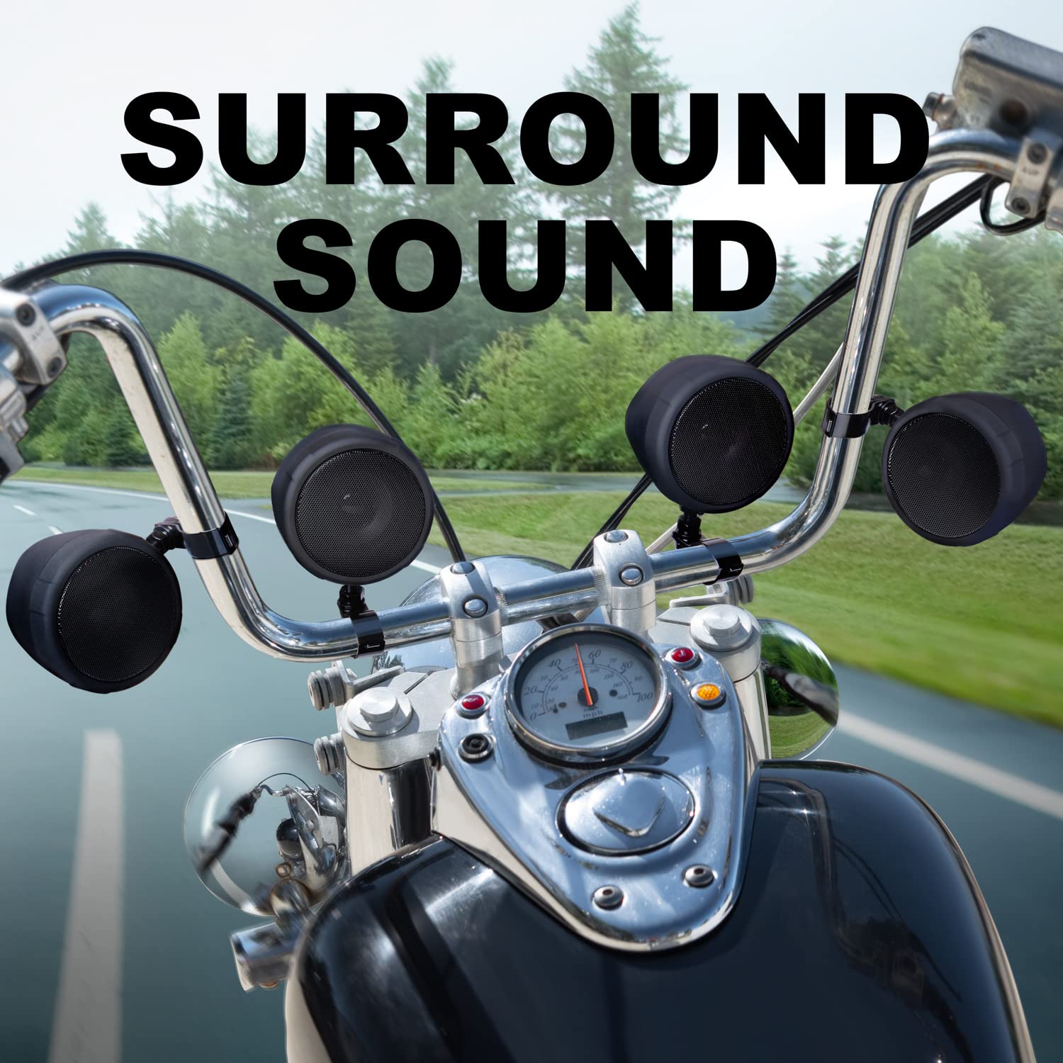Foto 8 pulgar | Sistema De Altavoces Bluetooth Para Motocicleta Boss Audio Mcbk470b - Venta Internacional.