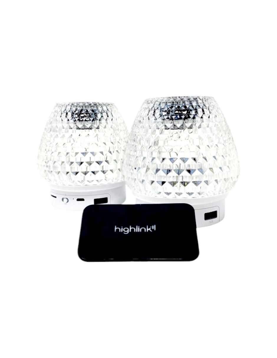 Foto 3 pulgar | Set De Bocinas Highlink Berry Con Powerbank