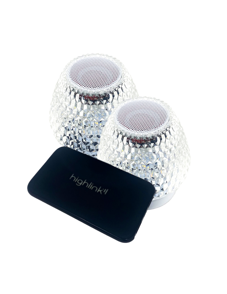 Foto 5 pulgar | Set De Bocinas Highlink Berry Con Powerbank