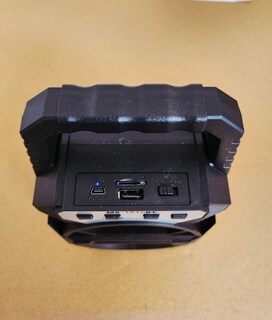 Foto 3 | Bocina Bluetooth Portatil Recargable Con Luz Led Fm/usb Ms1616bt