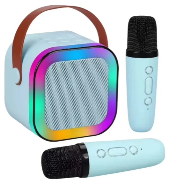 Foto 2 pulgar | Xtellar Bocina Karaoke Bluetooth Recargable Con Función Portátil Y 2 Micrófonos Incluidos