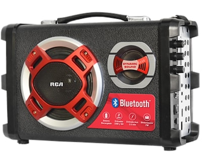 Foto 2 | Bocina Portable Bluetooth 25 Watts Usb/sd 3.5mm Karaoke Marca Rca