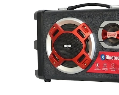 Foto 3 | Bocina Portable Bluetooth 25 Watts Usb/sd 3.5mm Karaoke Marca Rca