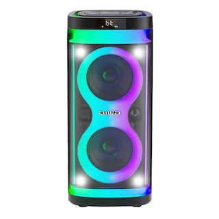 Foto 1 | Bocina Torre Aiwa Awpoh4d 600w Pmpo Con Bluetooth Luces Led Tws Usb Sd Aux Y Función Karaoke Batería Recar