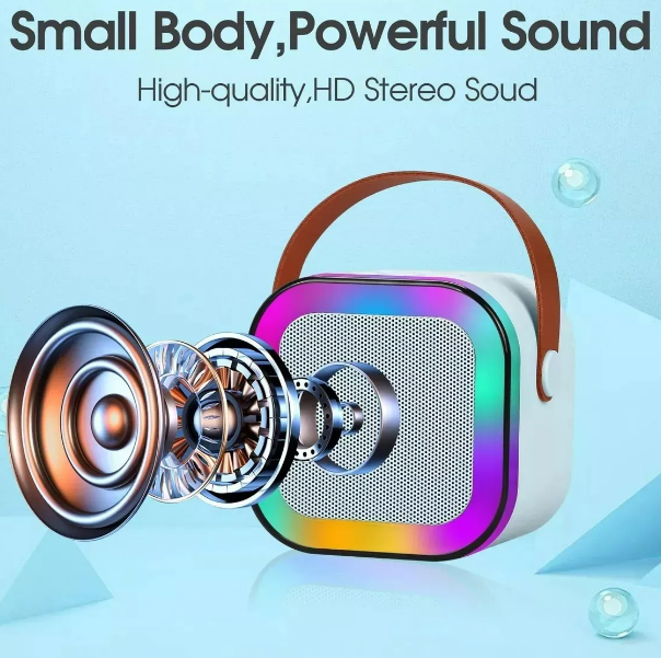 Foto 4 pulgar | Xtellar Sistema Portátil Karaoke Bluetooth Con Micrófonos Dobles Para La Mejor Experiencia Musical