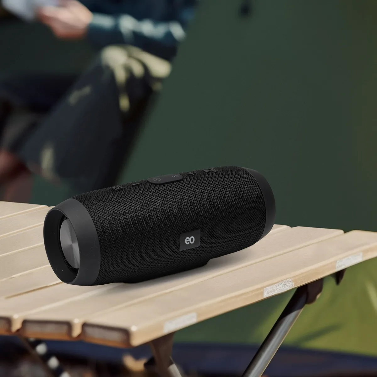 Foto 4 pulgar | Altavoces Bluetooth 5.3 Inalámbrico Portátil Bajo 20w Eo Safe Imports Esi-20186 Negro