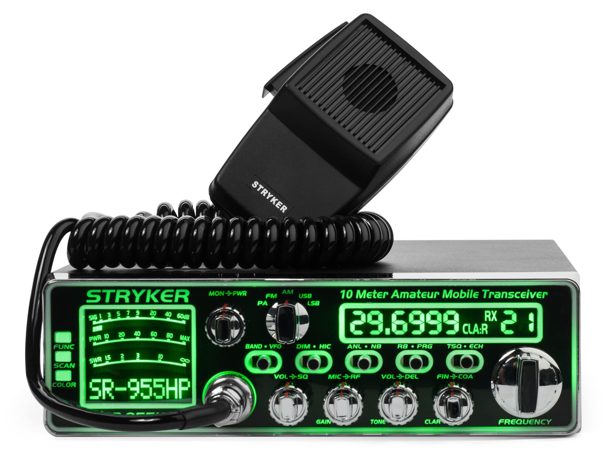 Foto 2 pulgar | Radioaficionado Stryker Sr-955hpc De 10 Metros Am/fm/ssb 60 W Pep - Venta Internacional.