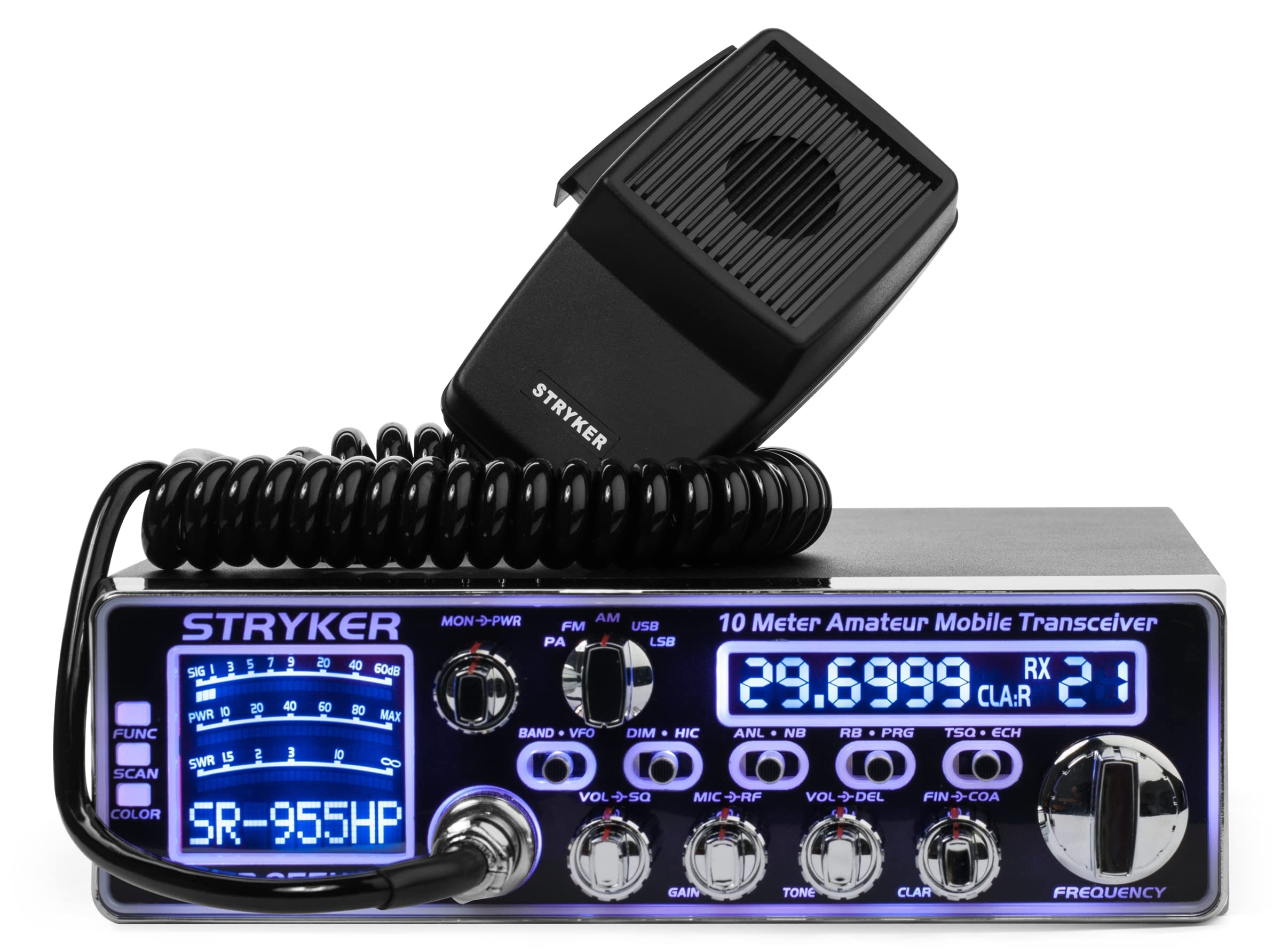 Foto 6 pulgar | Radioaficionado Stryker Sr-955hpc De 10 Metros Am/fm/ssb 60 W Pep - Venta Internacional.