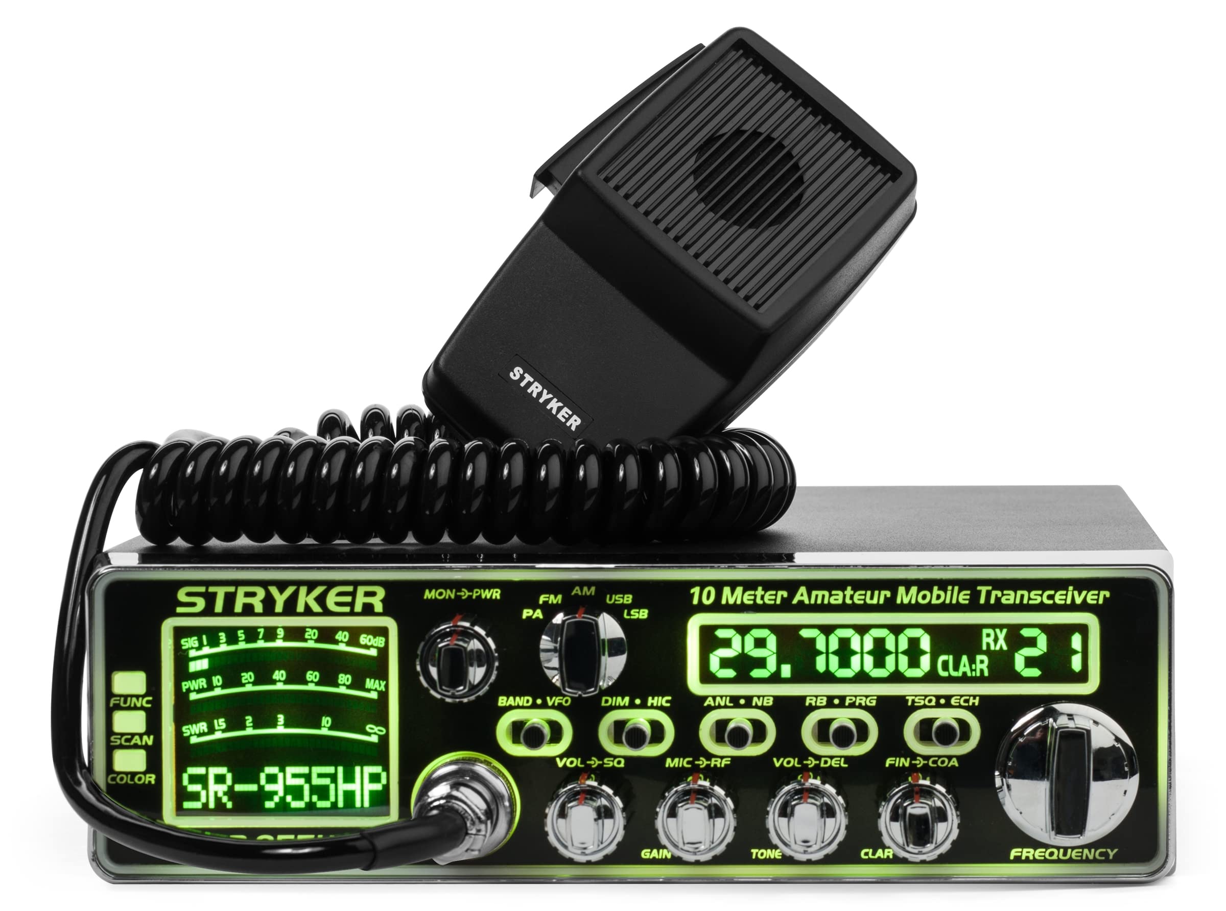 Foto 7 pulgar | Radioaficionado Stryker Sr-955hpc De 10 Metros Am/fm/ssb 60 W Pep - Venta Internacional.