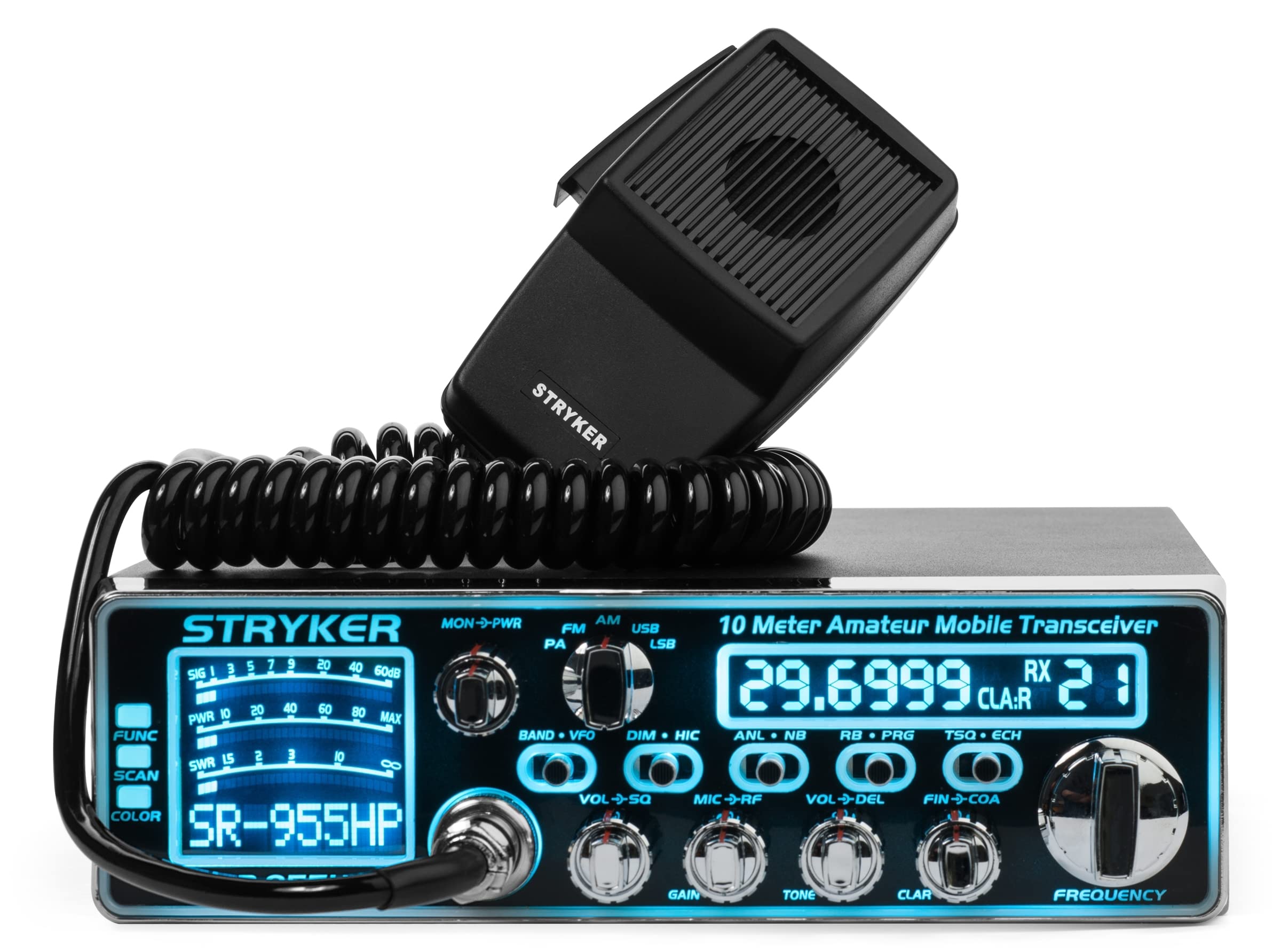 Foto 8 pulgar | Radioaficionado Stryker Sr-955hpc De 10 Metros Am/fm/ssb 60 W Pep - Venta Internacional.