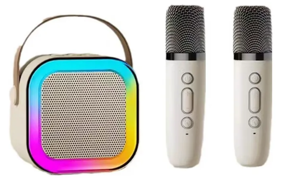 Foto 2 pulgar | Kit De Karaoke Bluetooth Portátil Xtellar Con Doble Micrófono Y Sonido De Alta Calidad