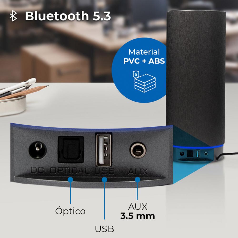 Foto 4 pulgar | Bocinas Acteck Dynamic Exact X Bs660 Inalámbricas Sonido 2.0 Bluetooth 5.3 50w Rms Control Remoto Il