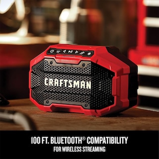 Foto 5 | Altavoz Bluetooth Portátil Inalámbrico Craftsman V20 Cmcr001b - Venta Internacional.