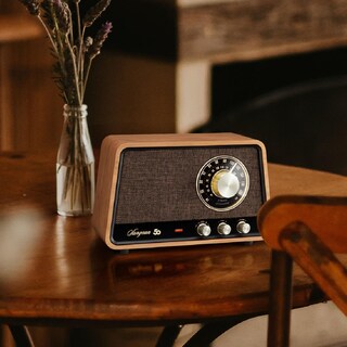 Foto 2 | Armario De Madera Radio Sangean Wr-55 Am/fm/bluetooth/aux - Venta Internacional.