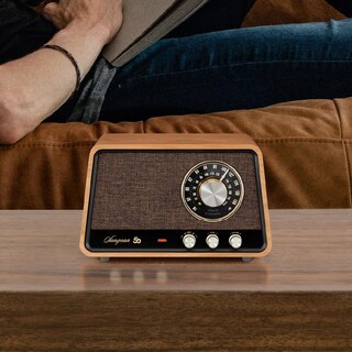 Foto 3 | Armario De Madera Radio Sangean Wr-55 Am/fm/bluetooth/aux - Venta Internacional.