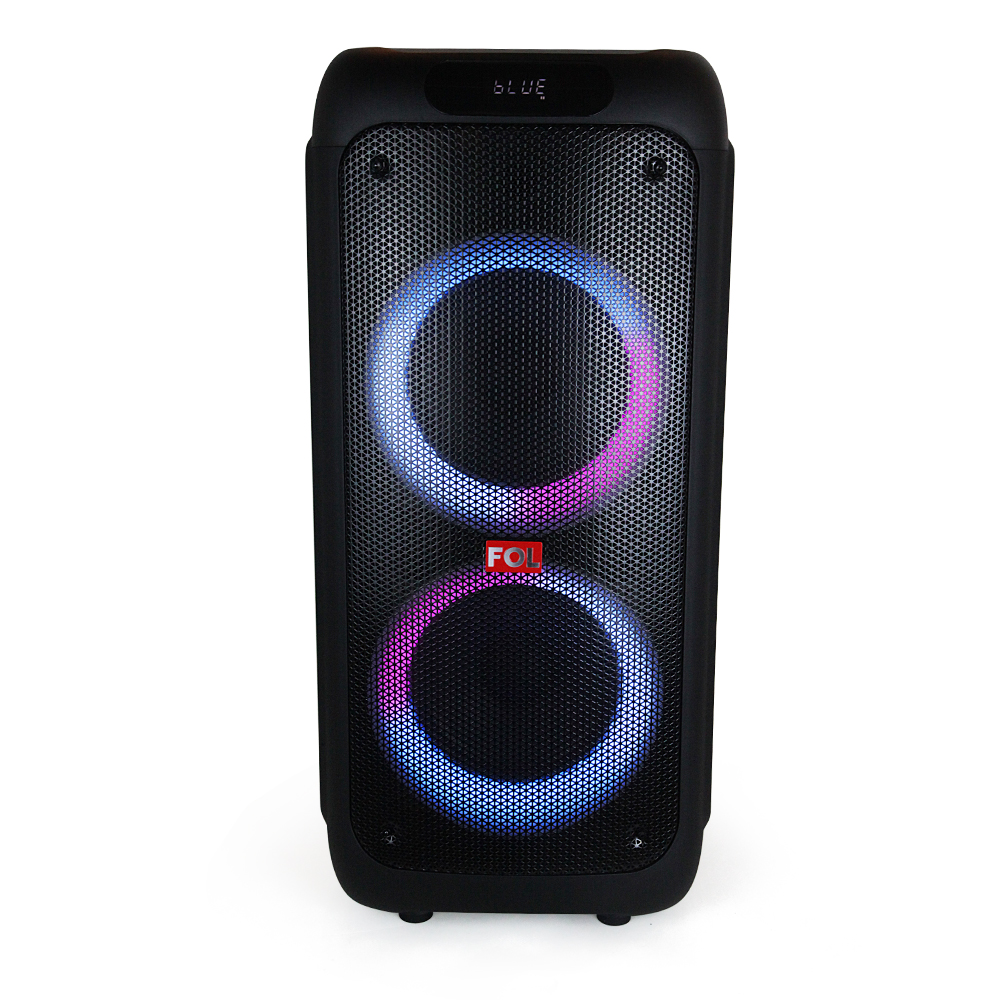 Foto 2 pulgar | Bocina Fol Inalámbrica Bluetooth Tws Portátil Recargable 60w Negro Fs-l299