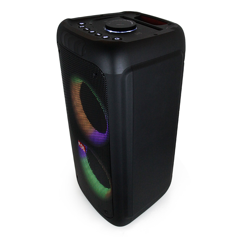 Foto 4 pulgar | Bocina Fol Inalámbrica Bluetooth Tws Portátil Recargable 60w Negro Fs-l299