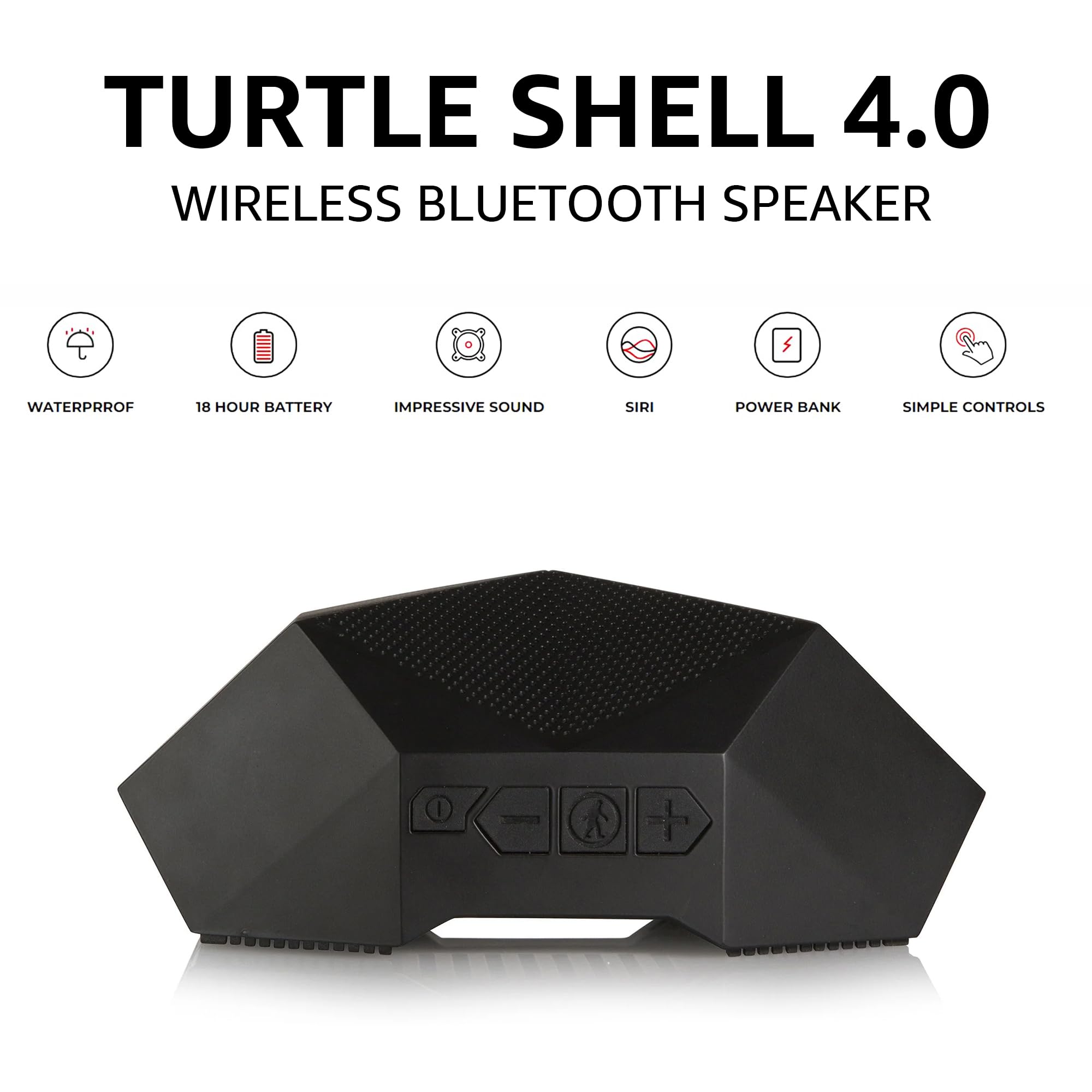 Foto 3 pulgar | Altavoz Bluetooth Outdoor Tech Turtle Shell 4.0 Resistente Al Agua - Venta Internacional.