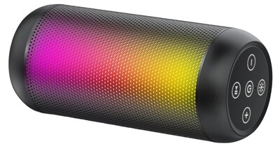 Foto 1 | Xtellar Bocina Portátil Bluetooth: Altavoz Subwoofer Con Carga Tipo C Y Luces Rgb – Negro