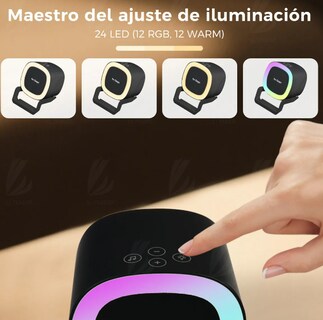 Foto 3 | Xtellar Altavoz Bluetooth Premium 6 En 1: Cargador Inalámbrico Altavoz 5.1 Y Asistente De Sueño