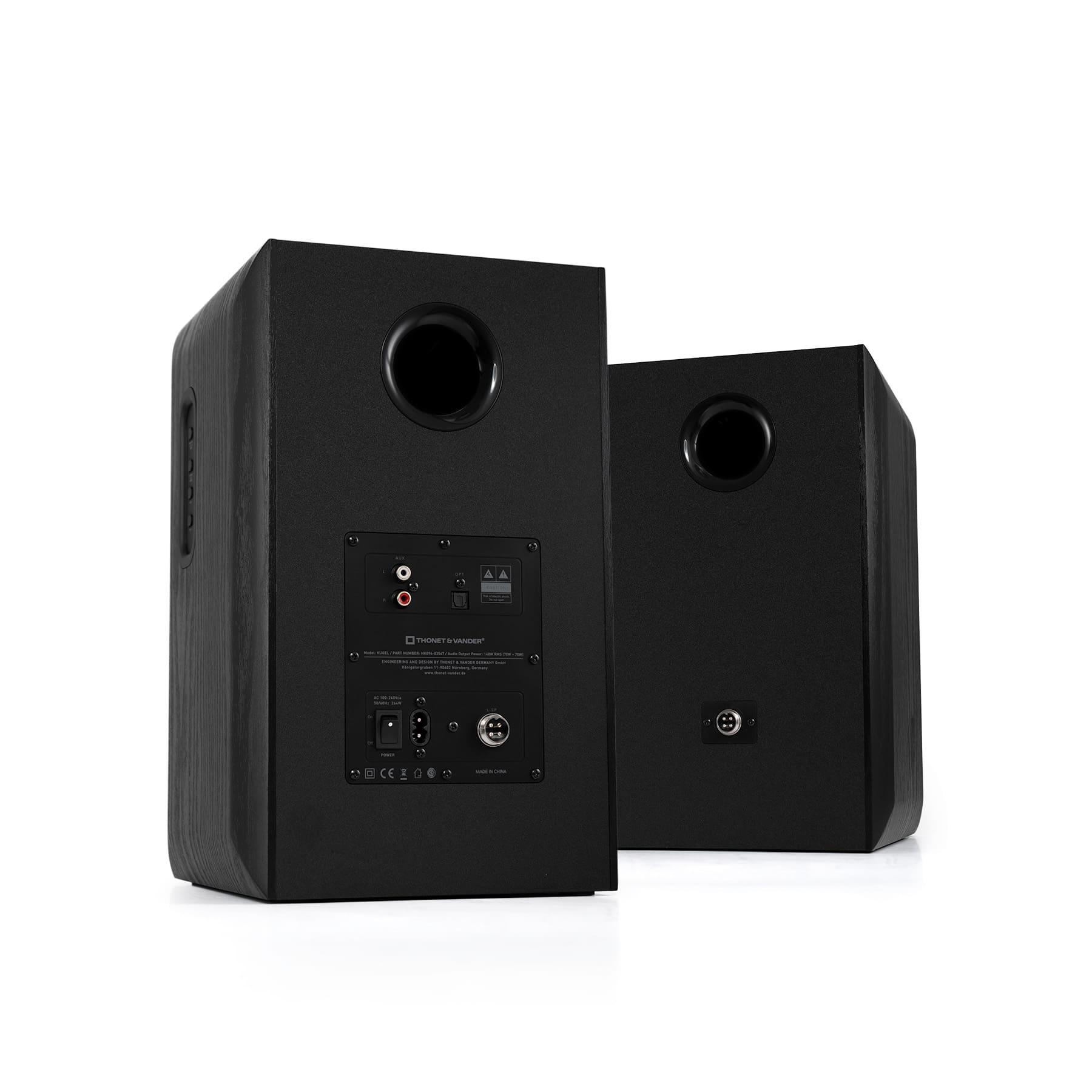 Foto 5 | Bocinas Thonet & Vander Kugel 2.0 Bluetooth Aptx  Rca  Control Remoto Negro
