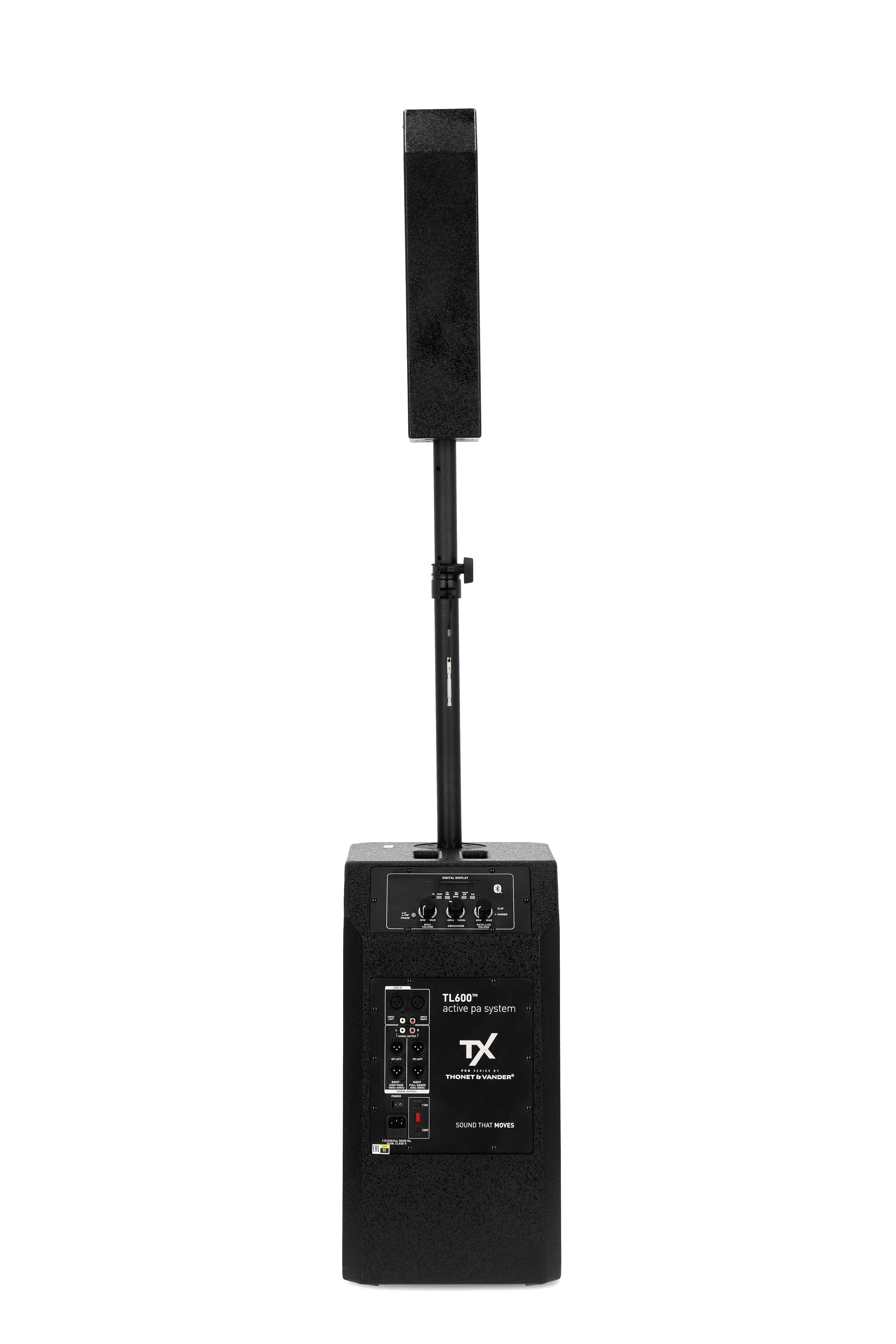 Foto 4 pulgar | Bocina Pa Activa Thonet & Vander Tl600 – 600w Rms  Formato Columna 3 Vías  Bluetooth Y Crossover Variable