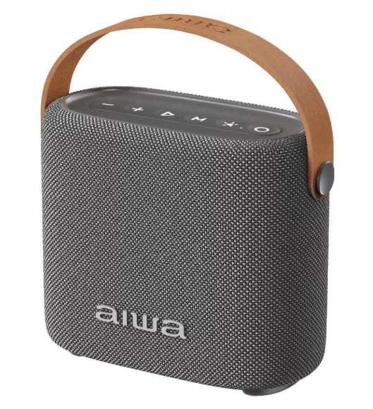 Foto 2 pulgar | Bocina Aiwa Awss70btgc Portátil Bluetooth Color Gris