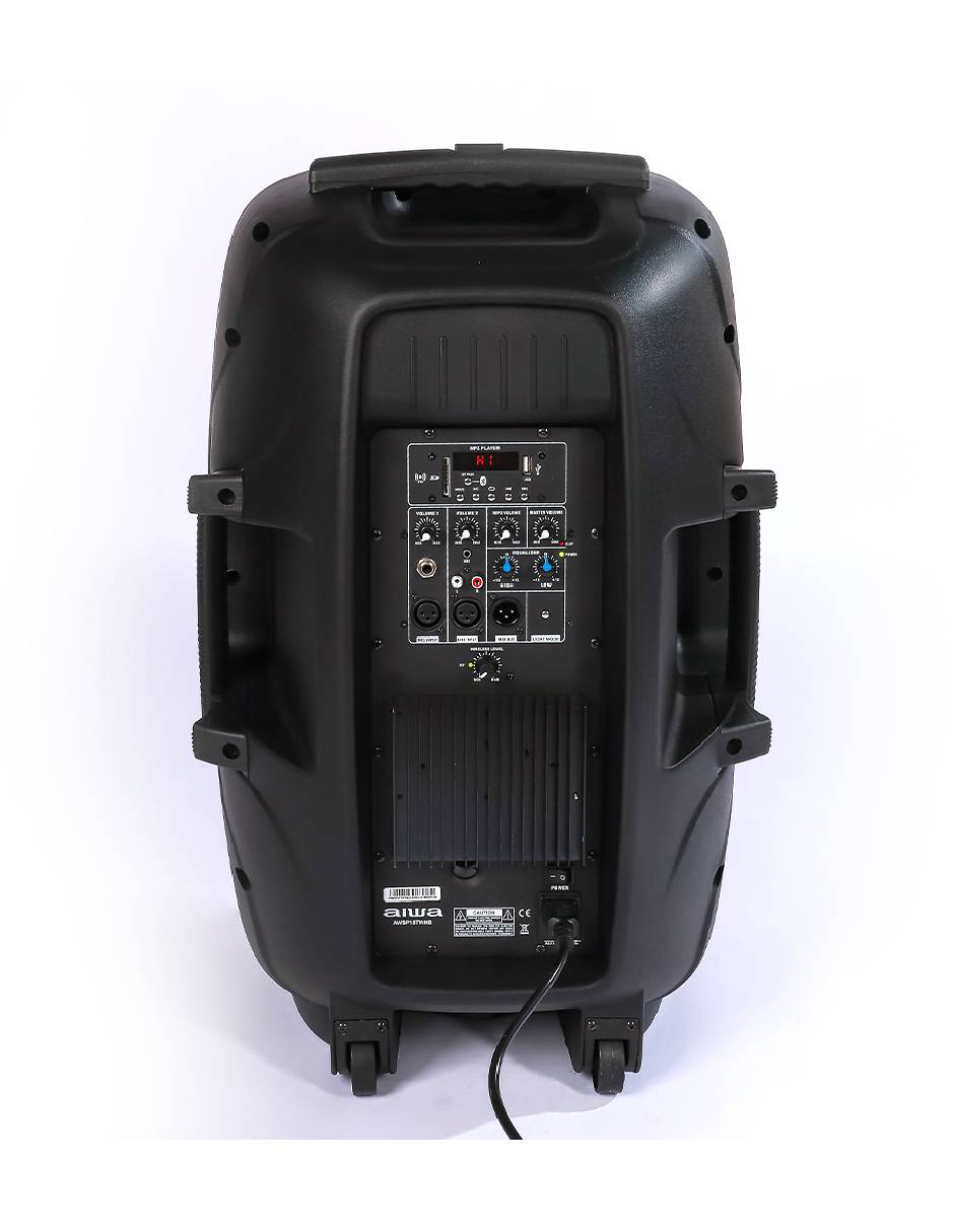 Foto 4 pulgar | Bocina 15 Aiwa Awsp15twnb Fm Mic Tripie Bluetooth 1000w Color Negro