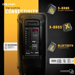 Foto 3 | Bocina Bluetooth Dolphin 3400 W