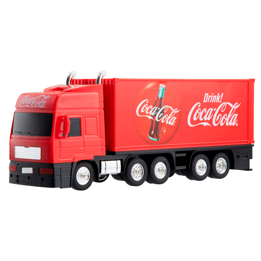 Bocina Bt Coca-cola Truck Pop Bottle