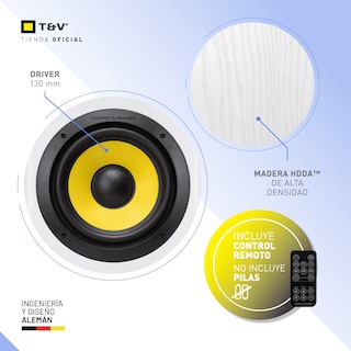 Foto 5 | Bocinas 2.0 Bluetooth 120w Thonet & Vander Hoch Gen2 Con Bass Reflex Y Dsp