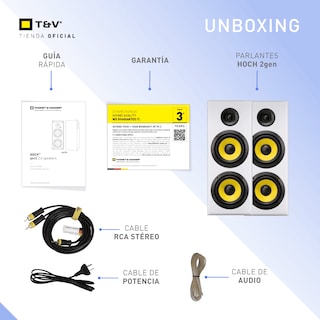 Foto 6 | Bocinas 2.0 Bluetooth 120w Thonet & Vander Hoch Gen2 Con Bass Reflex Y Dsp