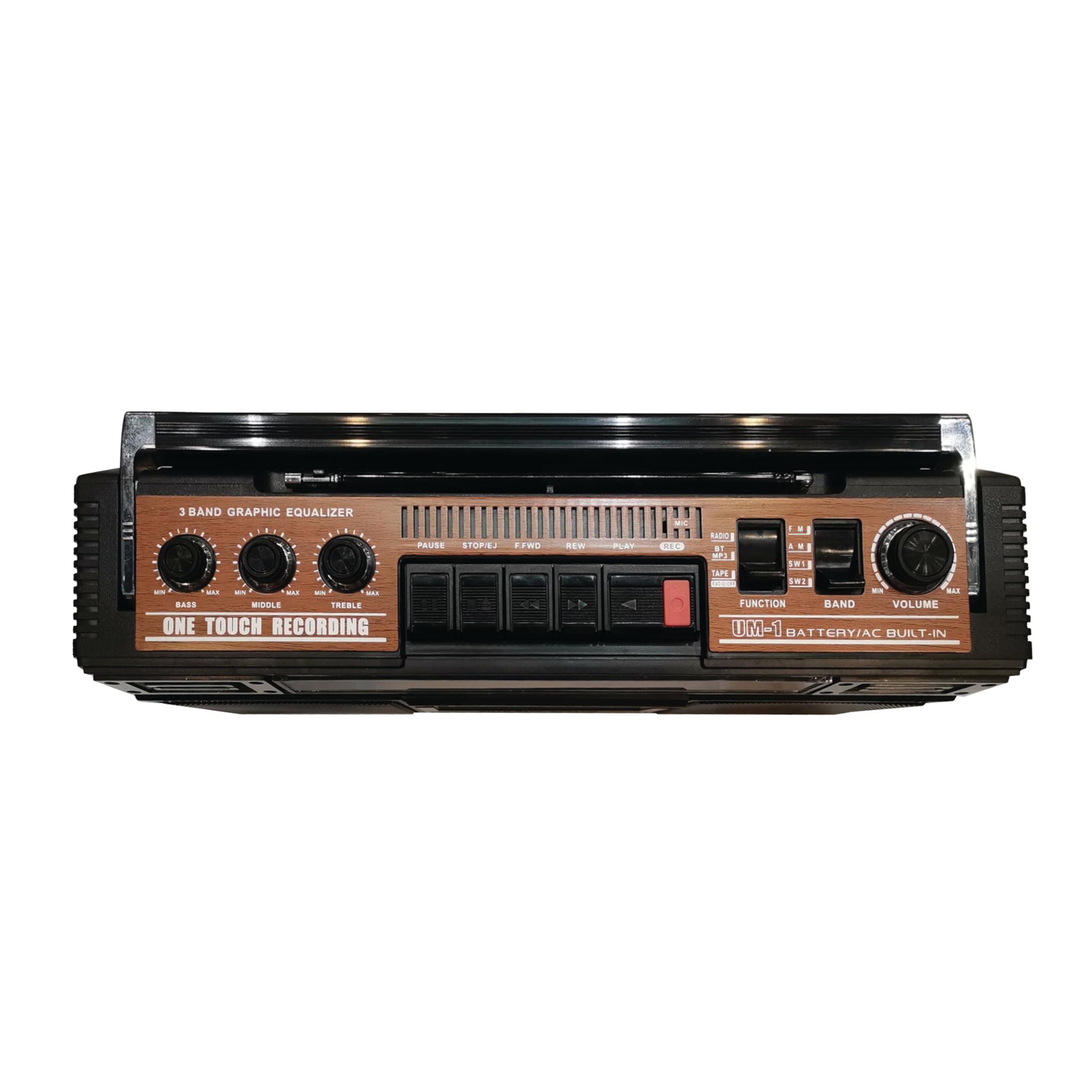 Foto 4 pulgar | Radio Y Reproductor De Casetes Boombox Supersonic Sc-3201bt De 4 Bandas - Venta Internacional.