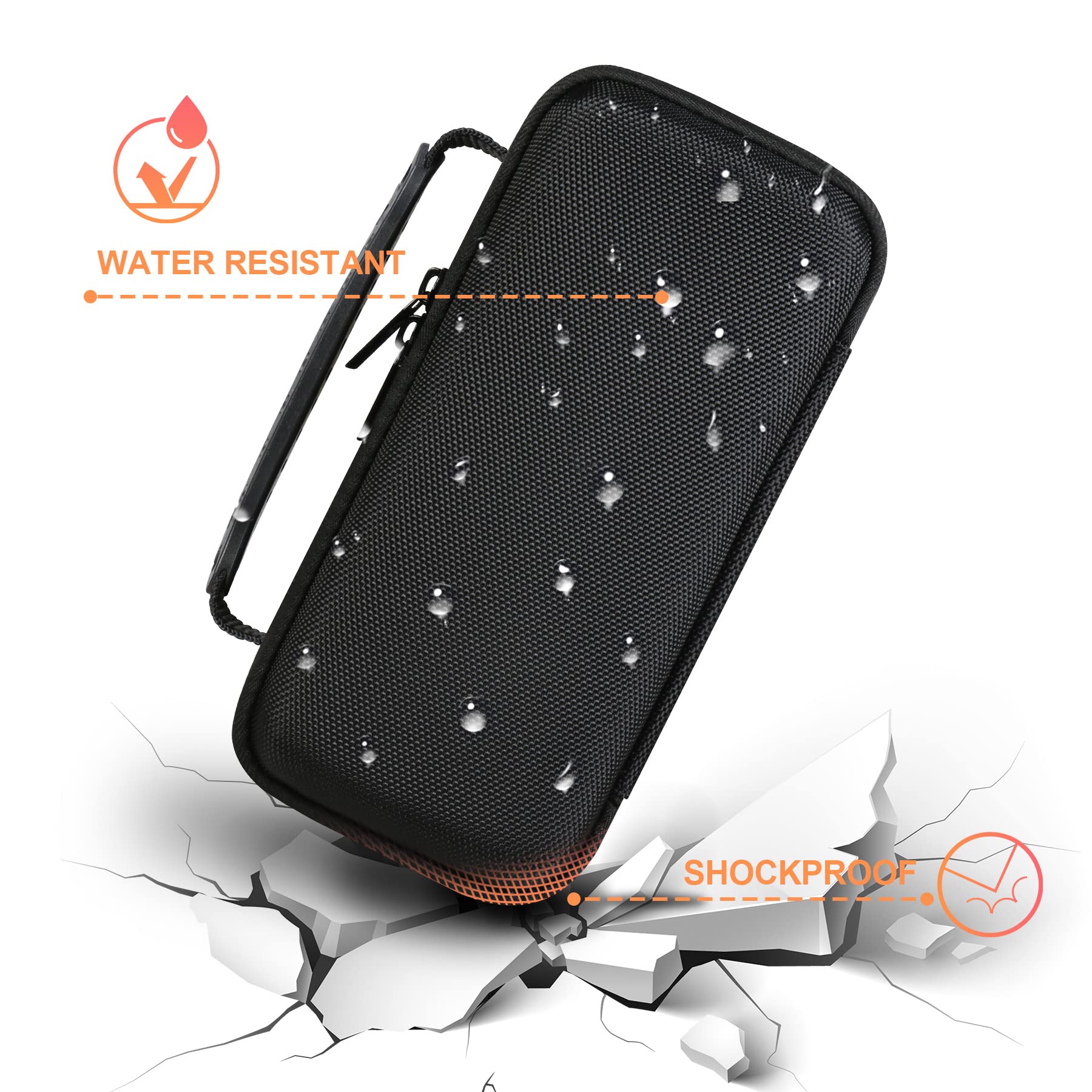 Foto 5 | Funda De Transporte Bovke Para Altavoz Gps Bushnell Wingman View Golf - Venta Internacional.