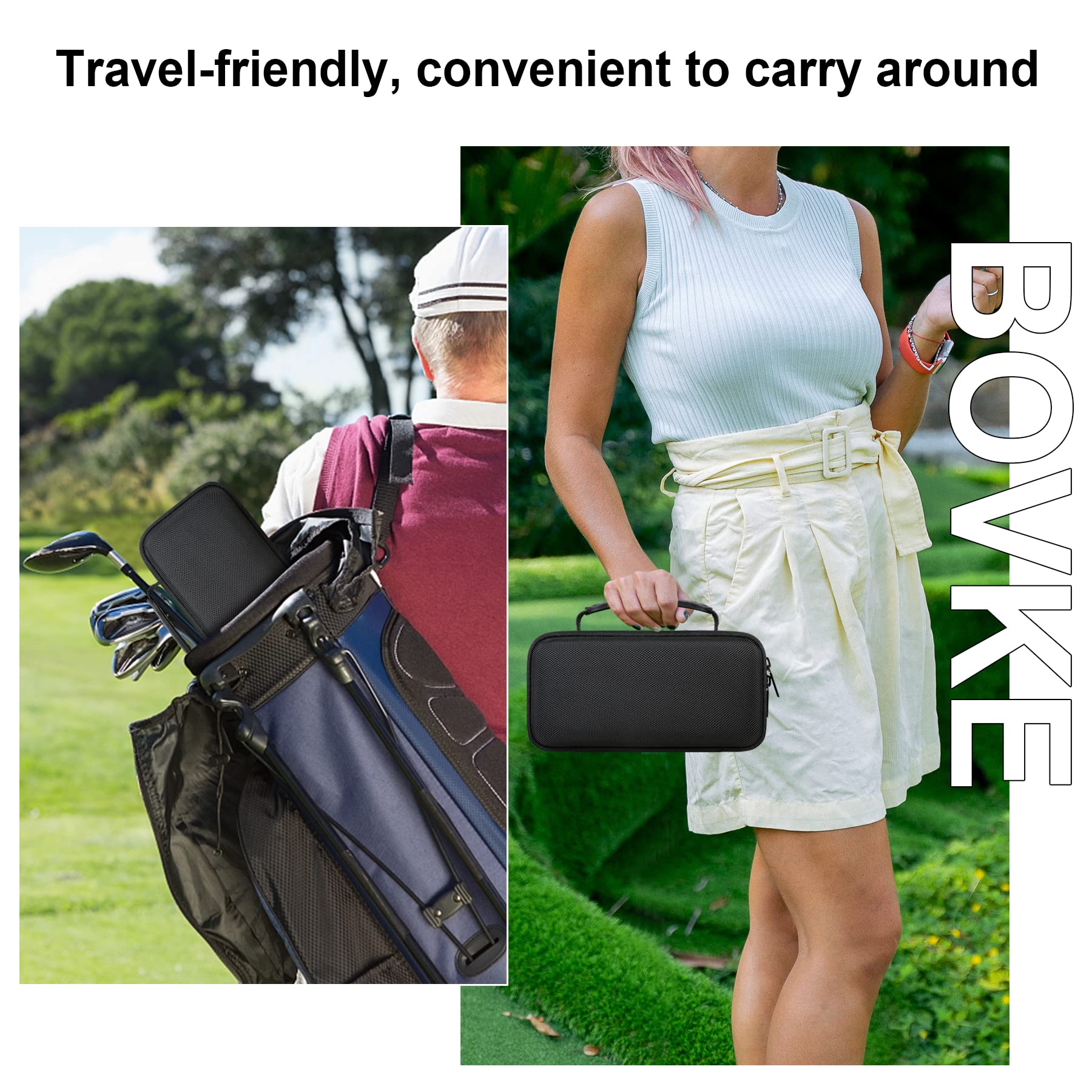 Foto 6 | Funda De Transporte Bovke Para Altavoz Gps Bushnell Wingman View Golf - Venta Internacional.