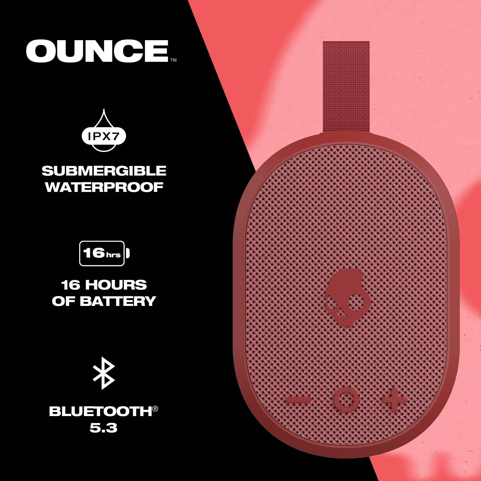 Foto 3 pulgar | Altavoz Bluetooth Skullcandy Ounce Inalámbrico A Prueba De Agua Ipx7 - Venta Internacional.
