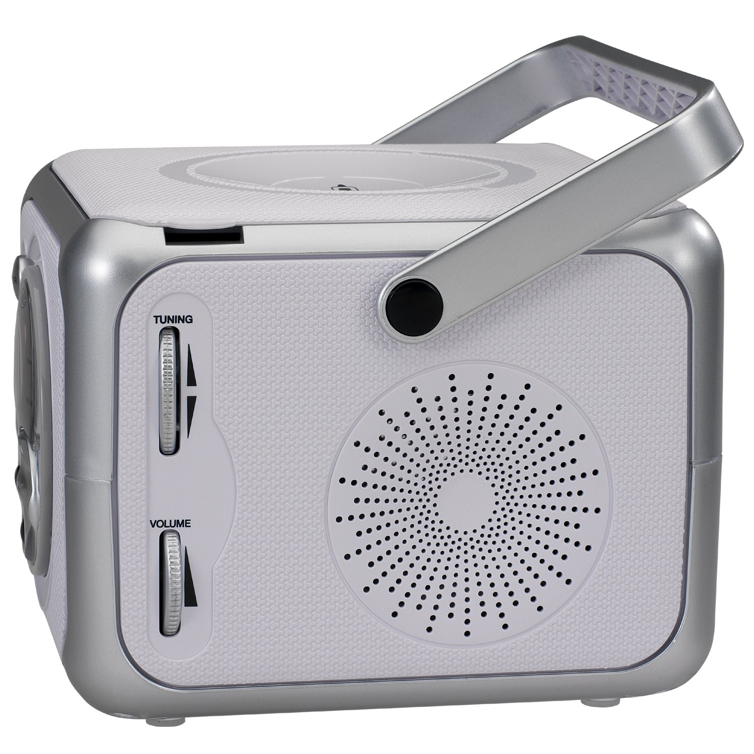 Foto 2 | Boombox Jensen Fm Estéreo Cd555 Bluetooth Plateado - Venta Internacional.